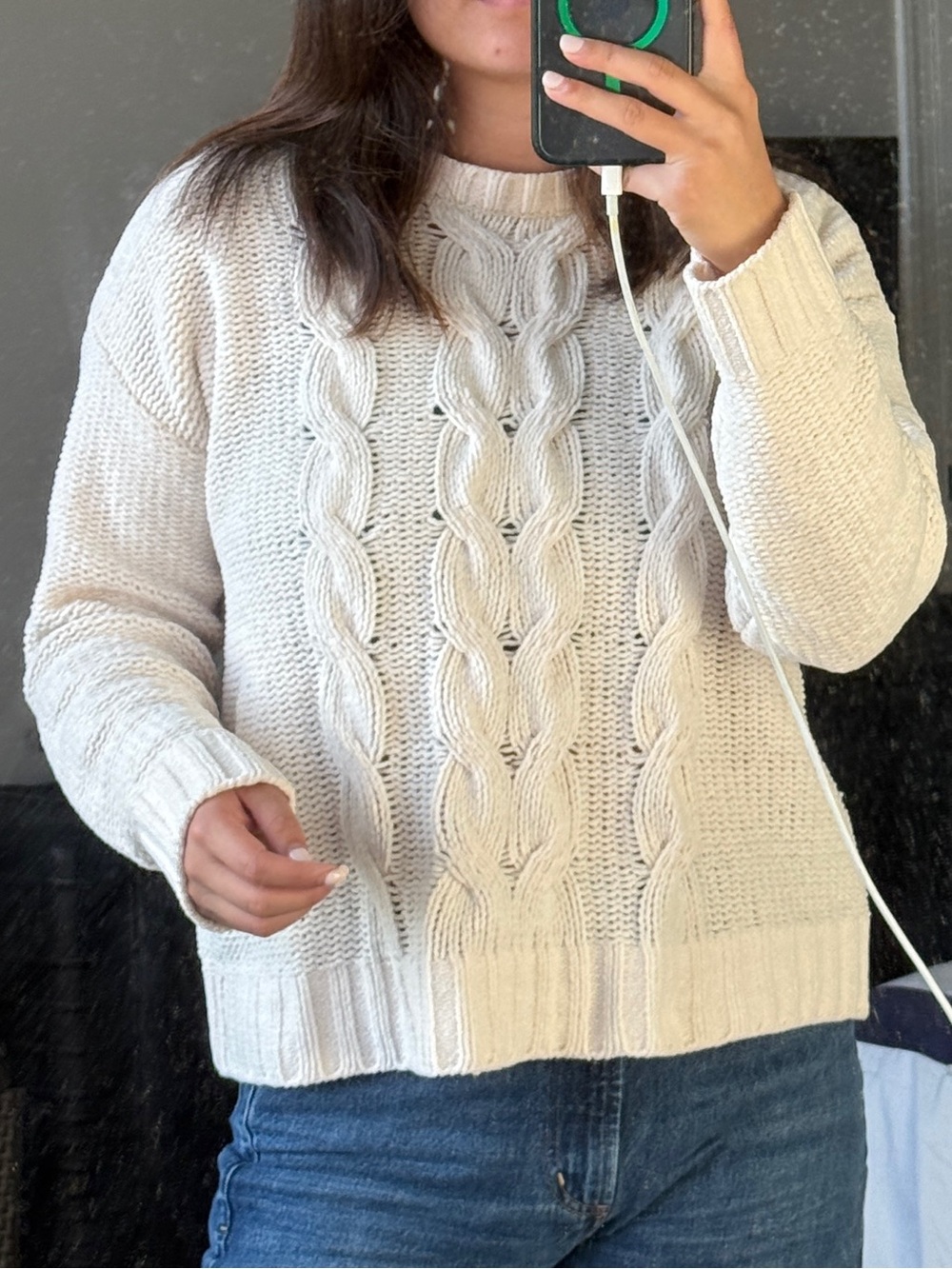 American eagle Cable Knit Women's Sweater